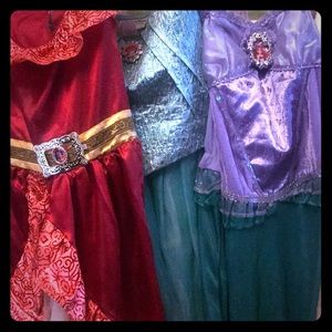 3 princess dresses